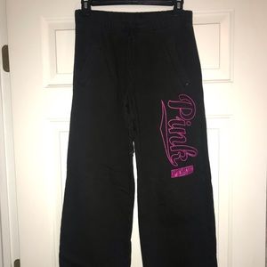 Pink Victoria Secret Boyfriend Sweatpants